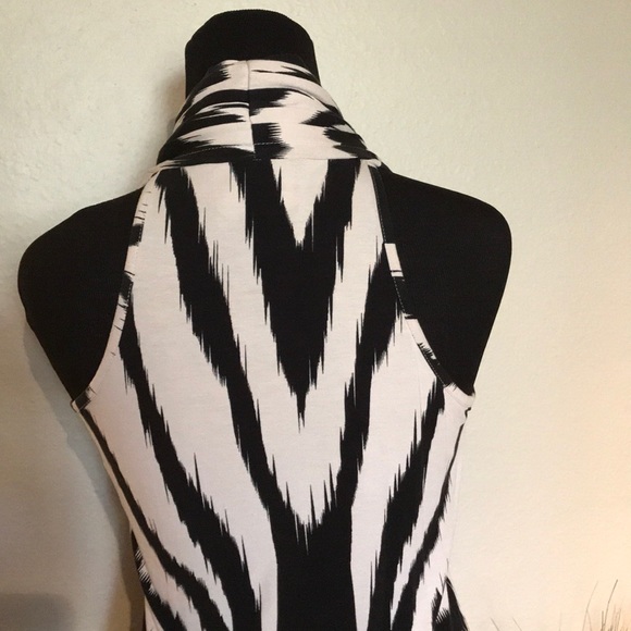 Bel Kazan Mini Halter Dress Medium - Picture 3 of 6